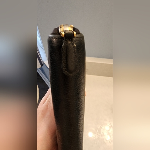 EUC Long Black Prada Saffiano Zipper Wallet w/ 12 card slots & fits phone! - Picture 8 of 12